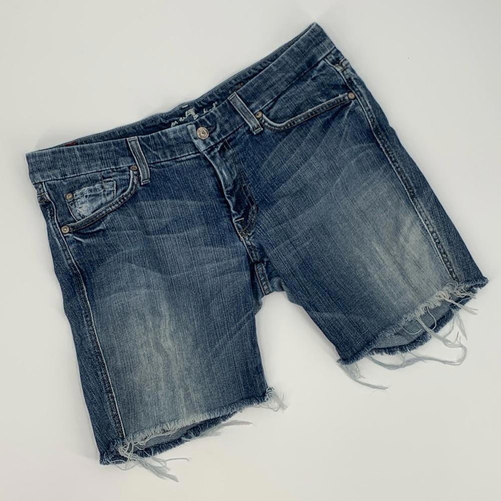 7 For All Mankind A Pocket Cutoff Shorts Women’s Size 31